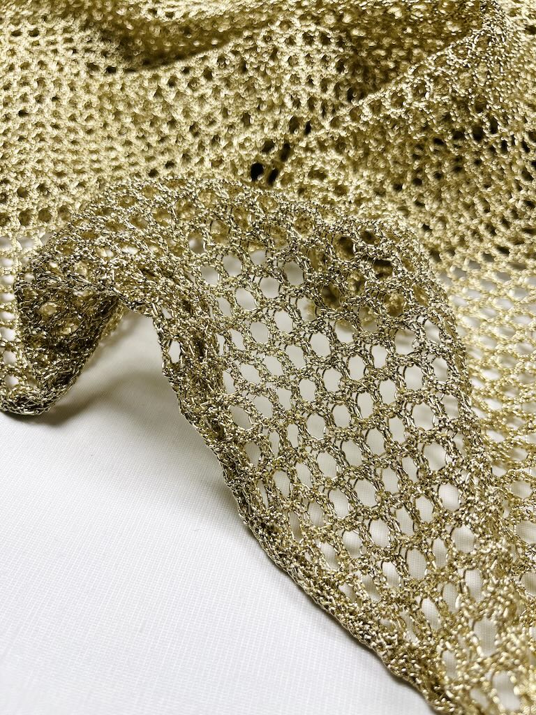 4911236876 a پارچه تور شبکه ای Golden Mesh Flow - Image 1