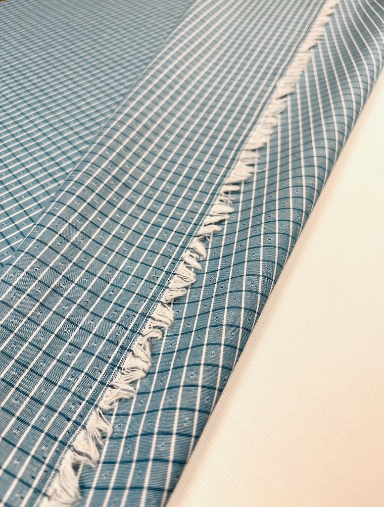 1151969Width : 150 پارچه تترون Lagon Check Poly-Cotton - Image 1