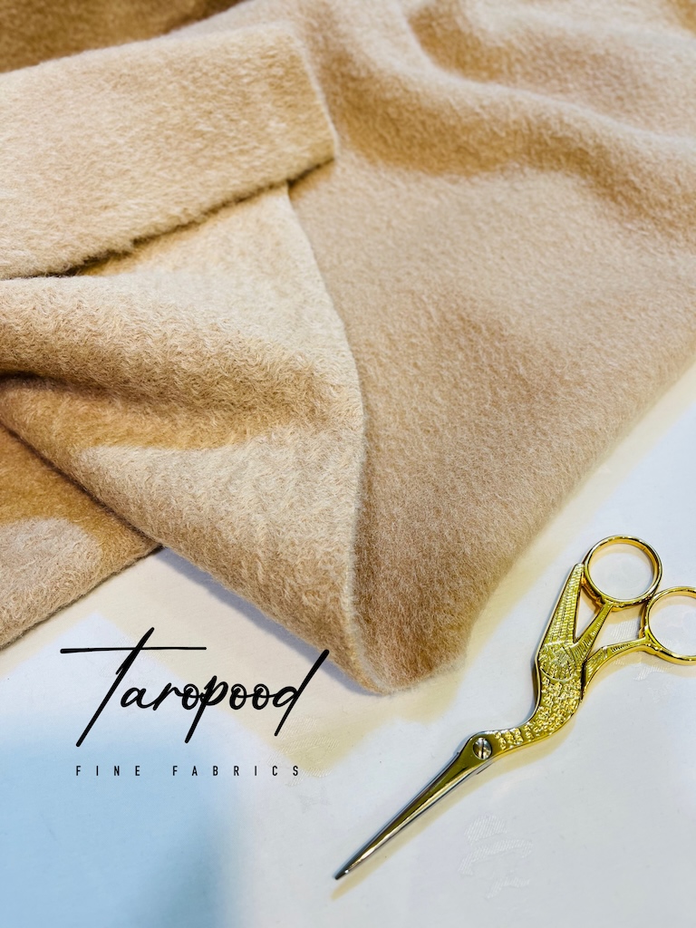 214125657 a پارچه آلپاکا Alpaca Polyester Soft Natural - Image 1