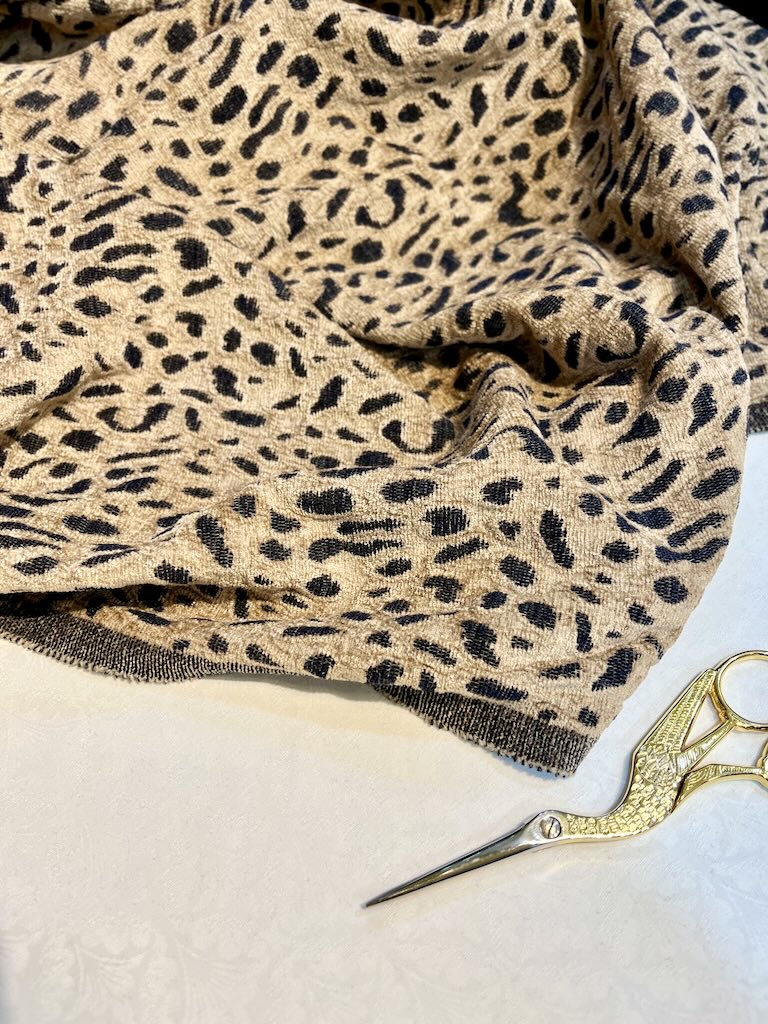 3211146454 a پارچه ژاکارد Desert Leopard Viscose Jacquard - Image 1