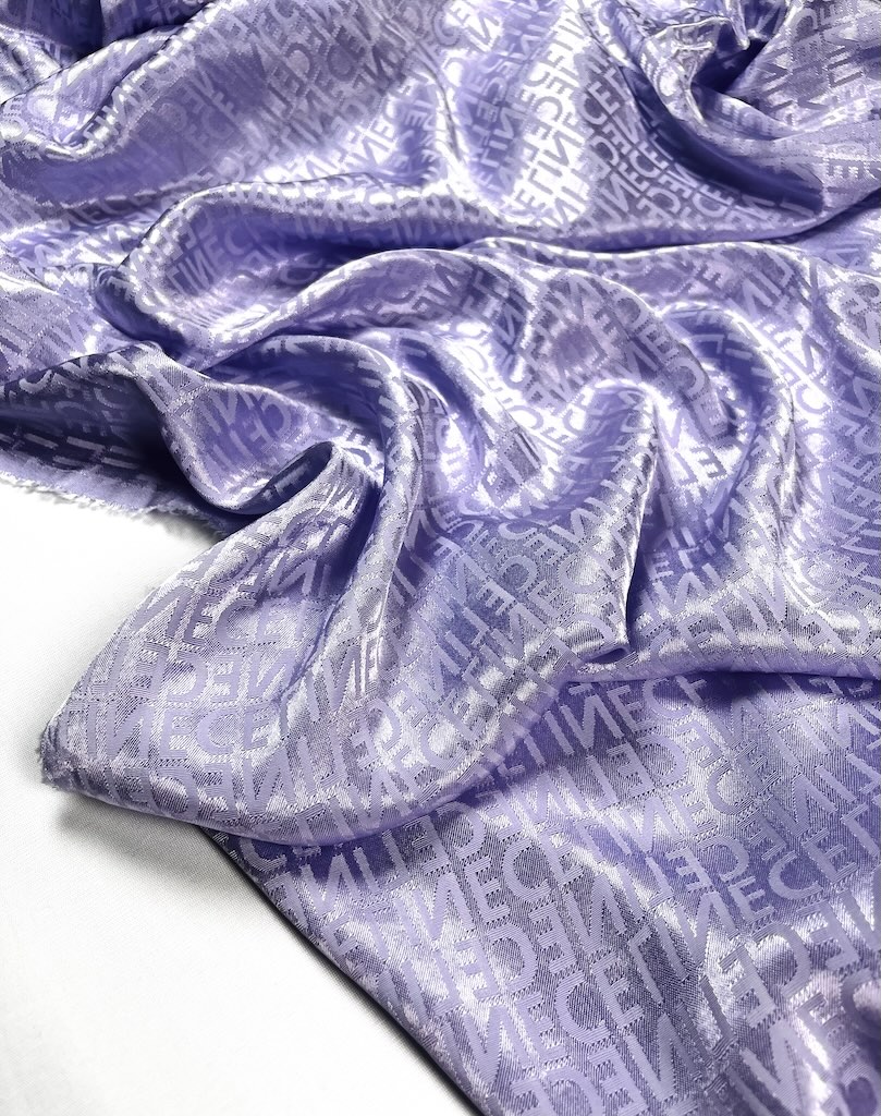 3311156869 a پارچه ابریشم Lilac Signature Woven Silk-Viscose - Image 1