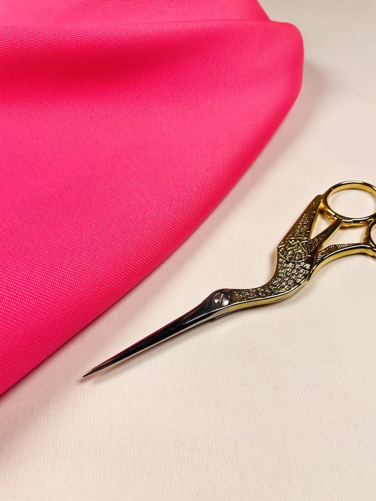 4101124693214.79Pink Duvia Satin پارچه ساتن Pink Duvia Satin - Image 1